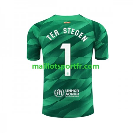 Maillot de Foot FC Barcelone Ter Stegen 1 Gardien Domicile 2023/24 Maillot de Foot FC Barcelone Ter Stegen 1 Gardien Domicile 2023/24